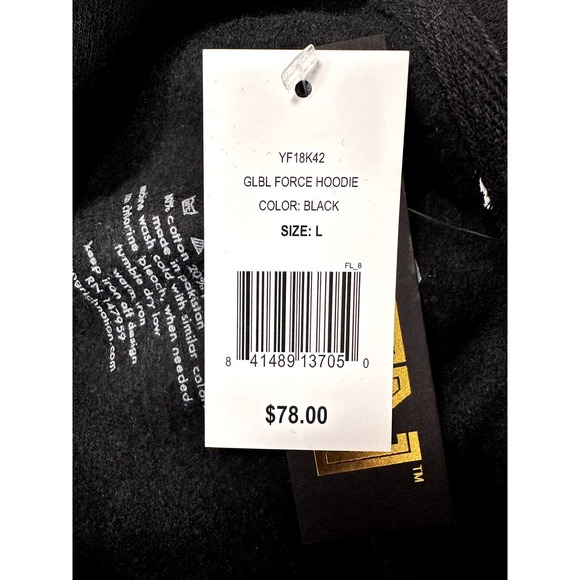 YRN-Yung Rich Nation-Global Force Hoodie-Size Large Mens-NWT - Picture 5 of 7